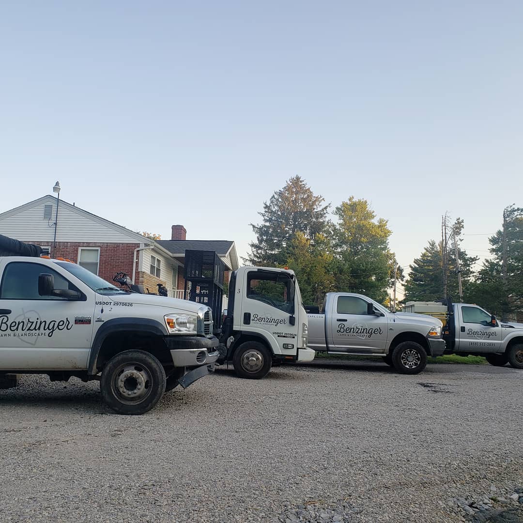 Benzinger Pools trucks